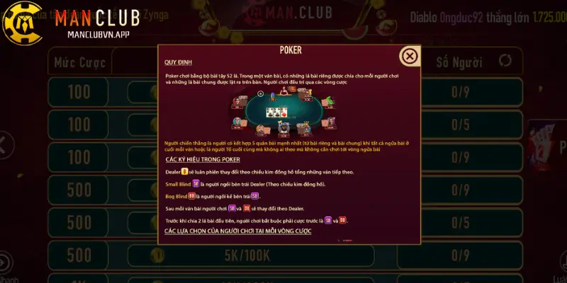 Poker MANCLUB